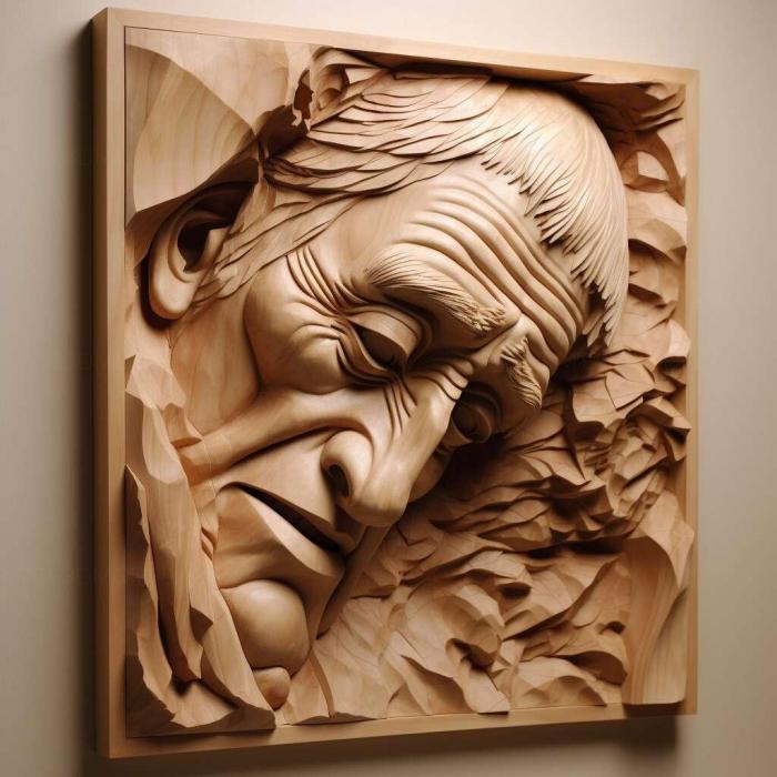 نموذج ثلاثي الأبعاد لآلة CNC 3D Art 